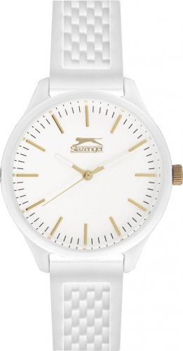 Zegarek dziewczęcy SLAZENGER SL.09.6370.3.03 biały fashion na prezent