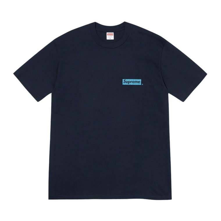 Granatowy T-shirt Spiral Limited Edition Supreme