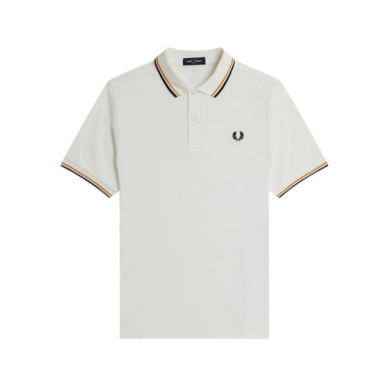 Koszulka Polo z Kontrastującymi Paskami Fred Perry