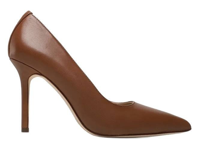 Buty damskie czółenka Lauren Ralph Lauren Lindella rozmiar 35,5 brązowe