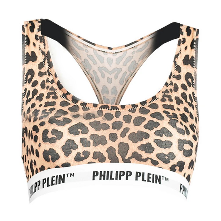 Dzikie Biustonosze w Zwierzęcy Print Philipp Plein