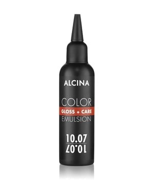 ALCINA Color Gloss+Care Emulsion 10.07 Hell-Lichtblond-Pastell-Braun Farba półtrwała do włosów 100 ml