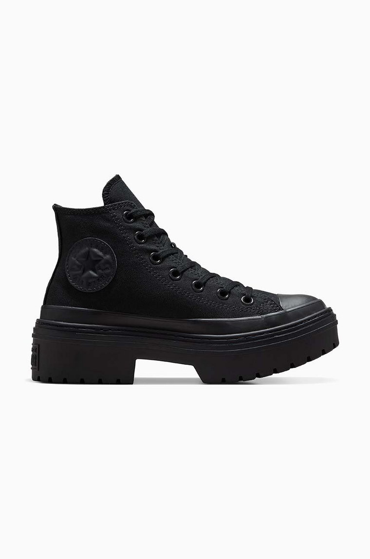 Converse trampki Chuck Taylor All Star Lugged Heel damskie kolor czarny A11635C