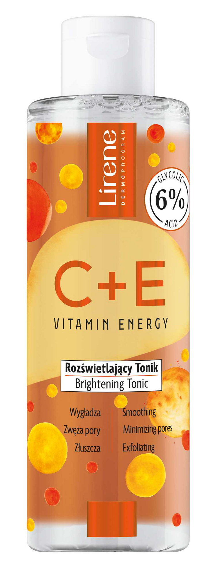 Lirene C+E Vitamin Energy Tonik złuszczający