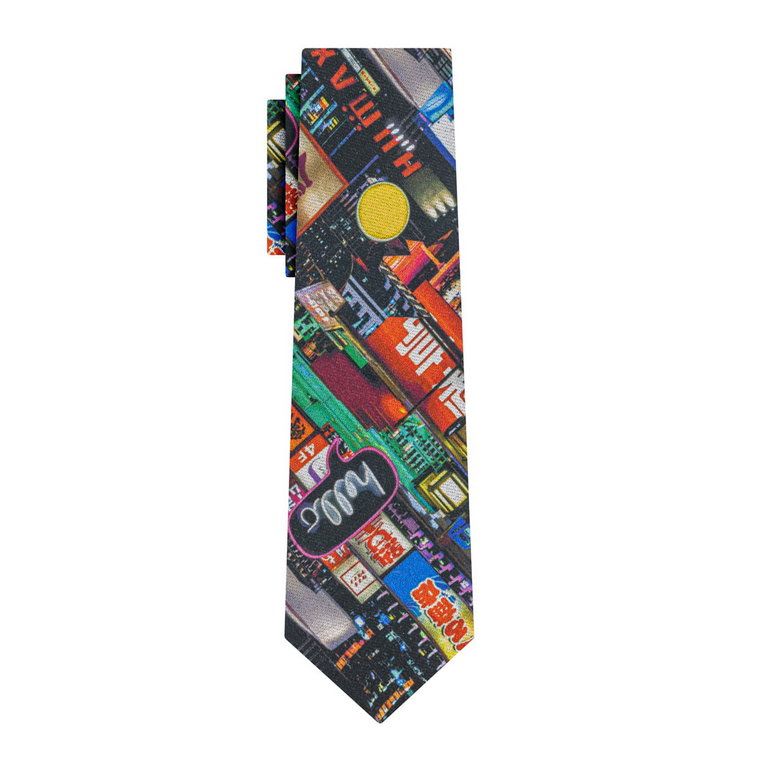 Krawat matowy japoński shibuya EM