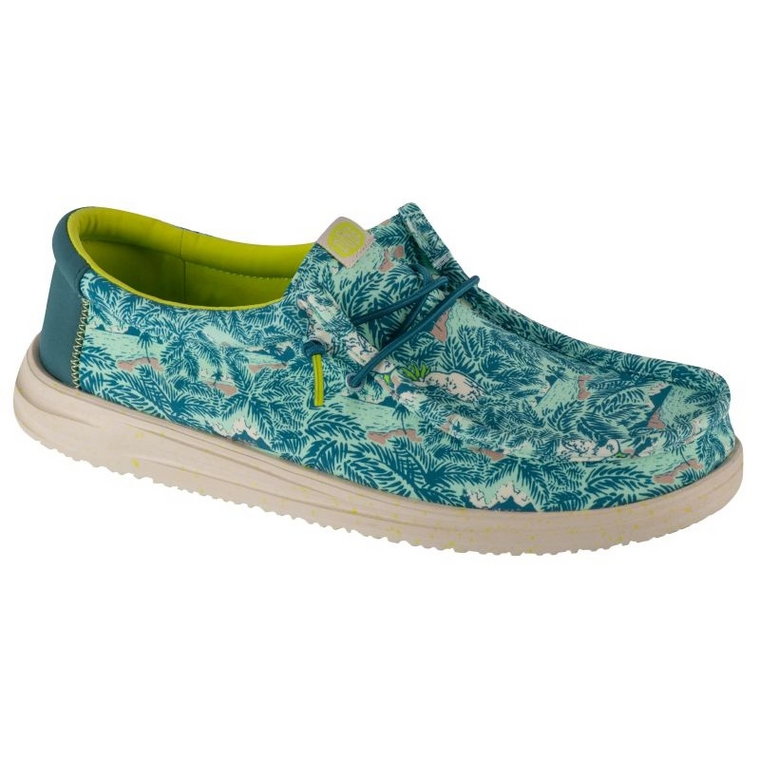 Buty Hey Dude Wally H2O Tropical M 40702-4OR niebieskie