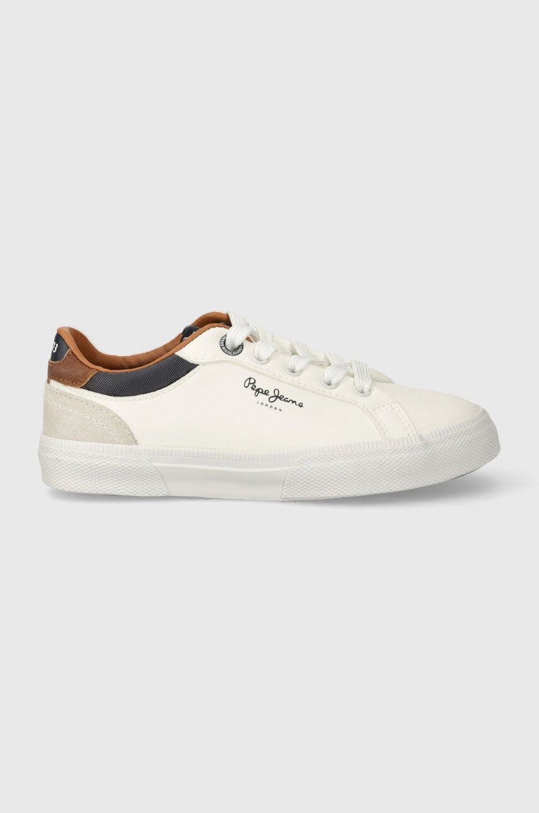 Pepe Jeans sneakersy dziecięce KENTON COURT B kolor biały