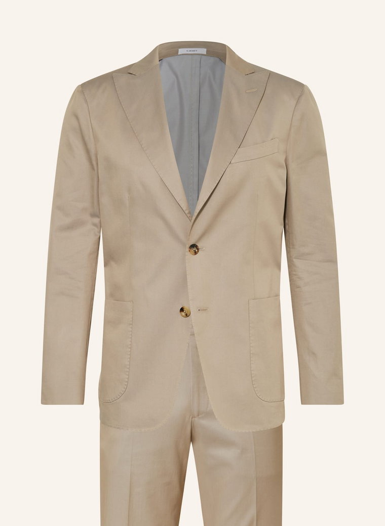 Boglioli Garnitur Extra Slim Fit beige