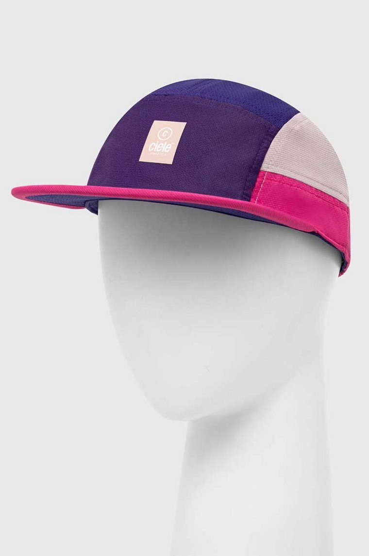 Ciele Athletics czapka z daszkiem GOCap - C Plus Box CLGCCPB.PU001 kolor fioletowy wzorzysta