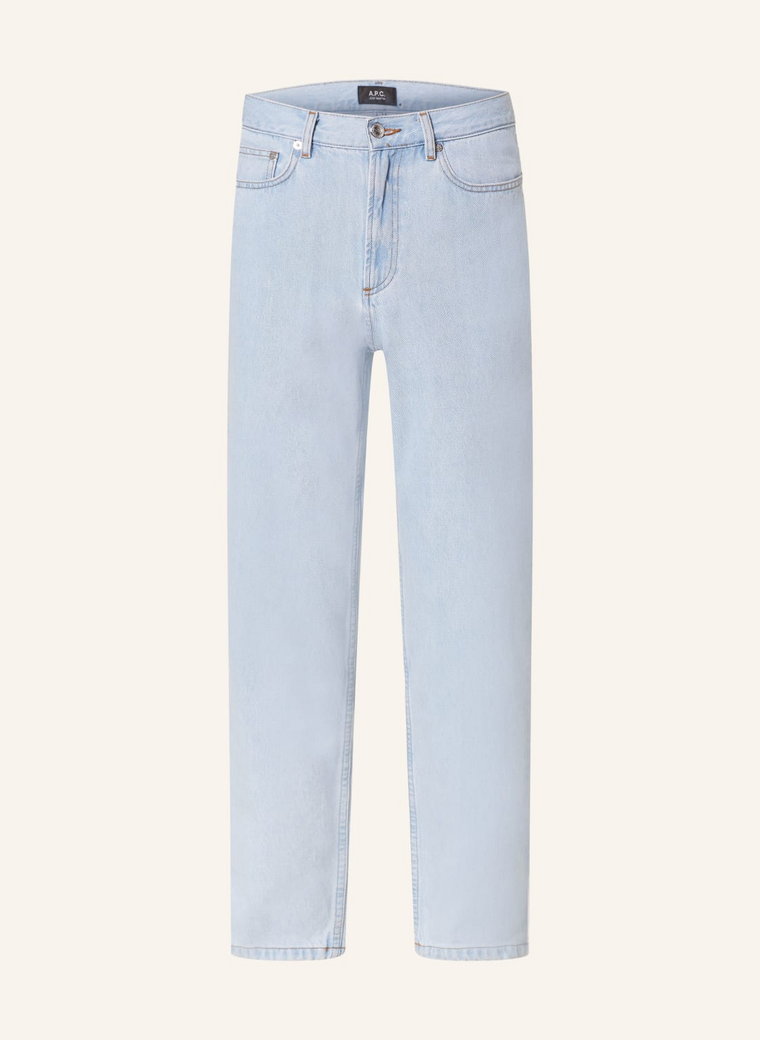 A.P.C. Jeansy Martin Straight Fit blau