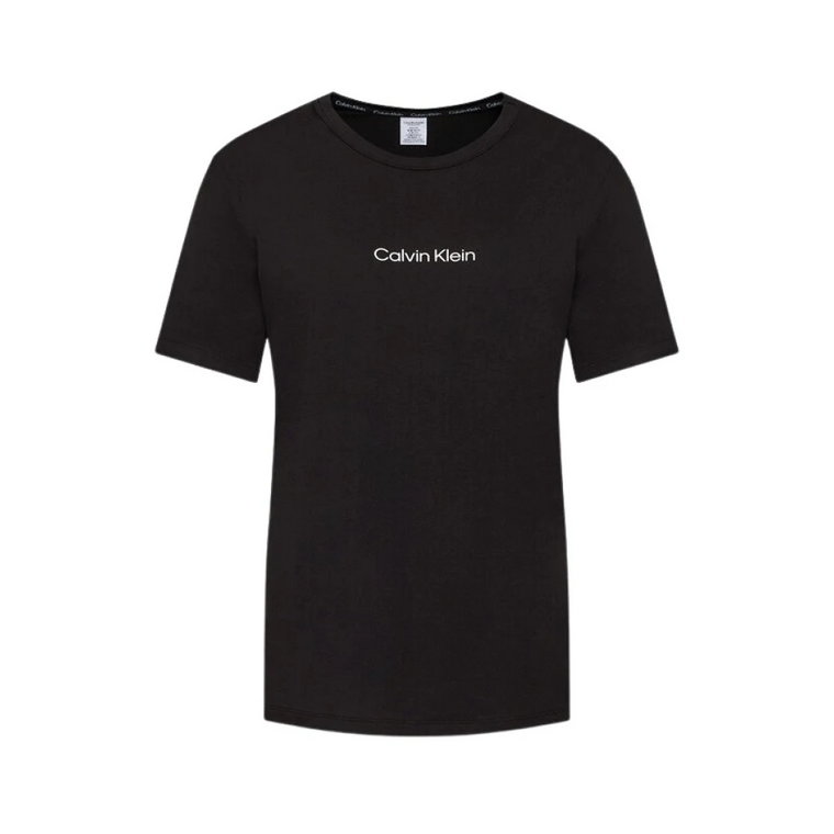 T-shirt 000qs6756e regularne dopasowanie Calvin Klein