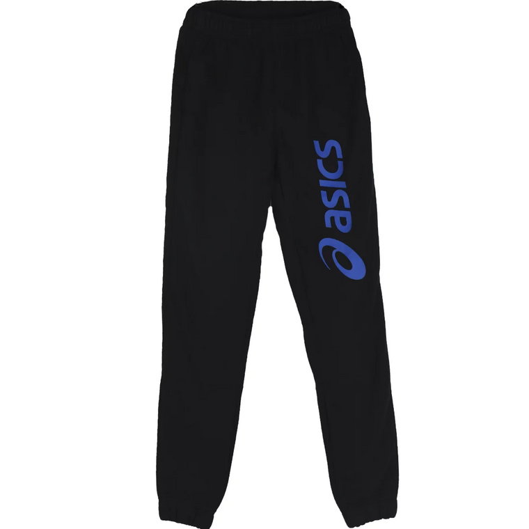 Asics Big Logo Sweat Jr Pant 2034A208-001, Dla chłopca, Czarne, spodnie, bawełna, rozmiar: S