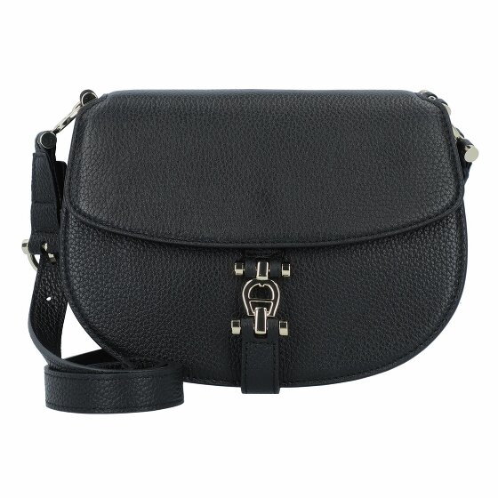 AIGNER Delia Torba Skórzany 20 cm black