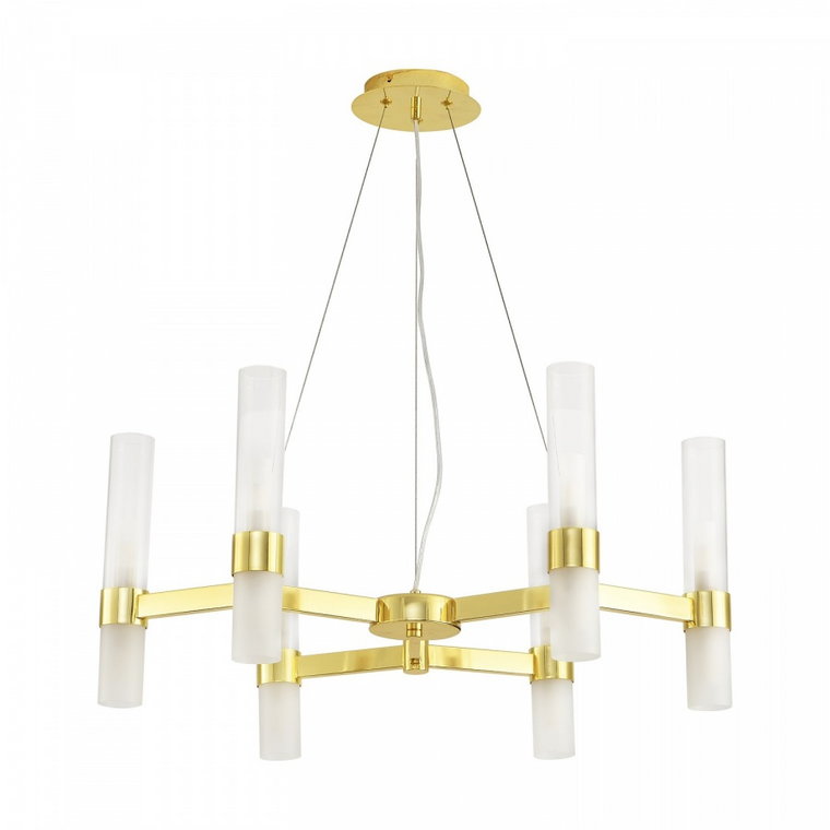 Lampa wisząca candela-6 złota 70 cm kod: DN1505-6 gold