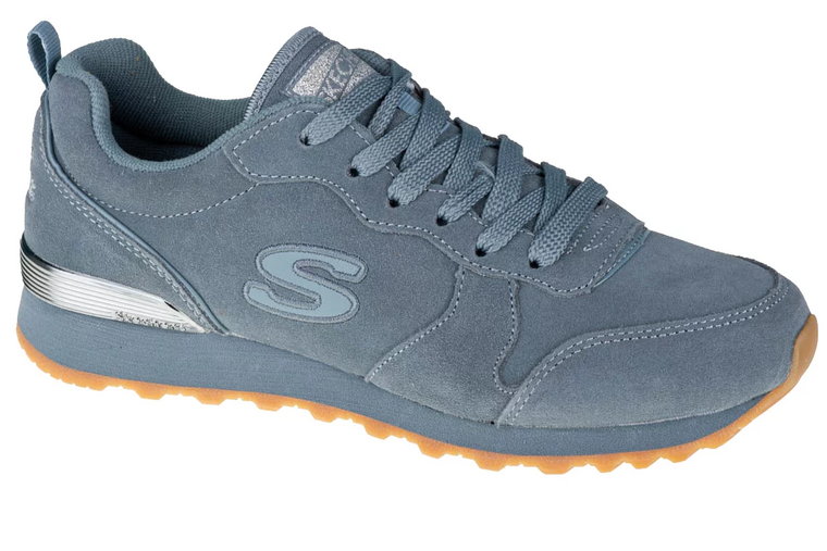 Skechers OG 85-Suede Eaze 155286-SLT, Damskie, Niebieskie, buty sneakers, skóra zamszowa, rozmiar: 35,5