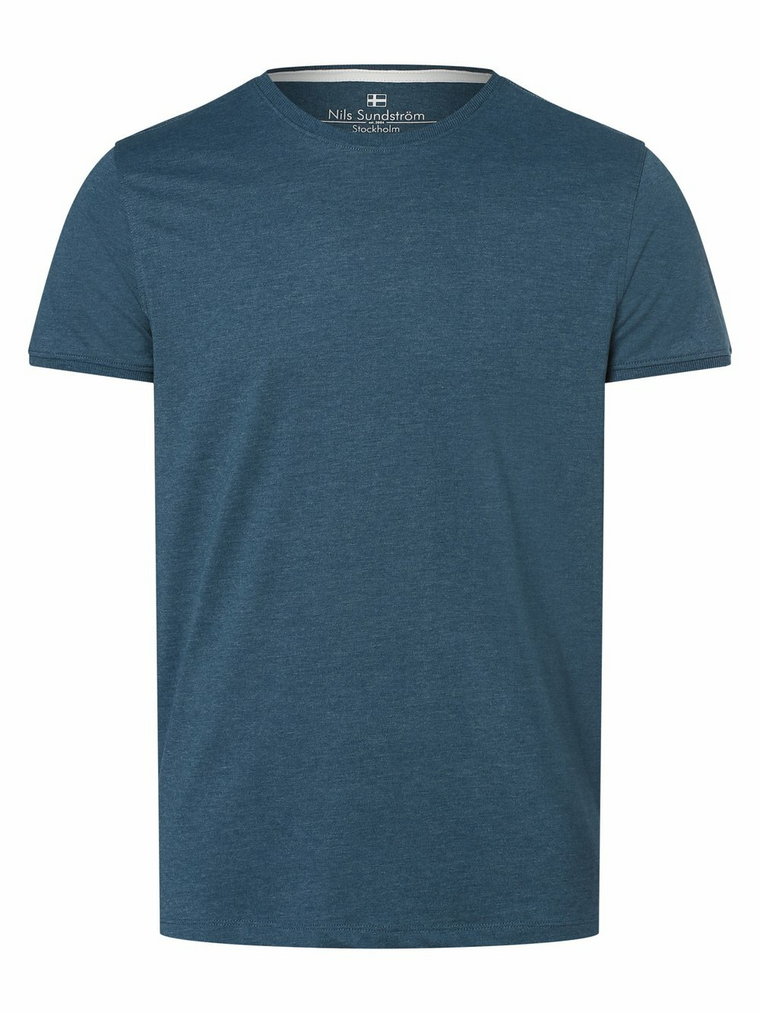 Nils Sundström - T-shirt męski, niebieski|zielony