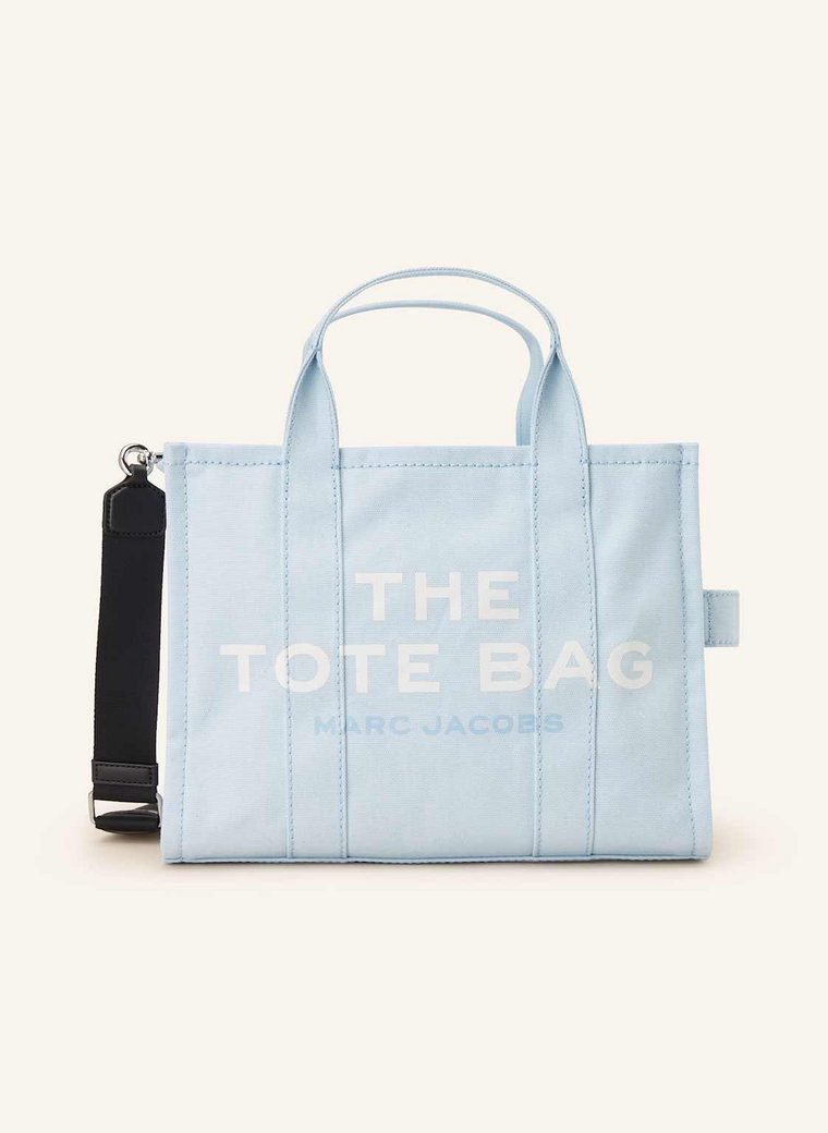 Marc Jacobs Torba Shopper The Medium Tote Bag Canvas blau