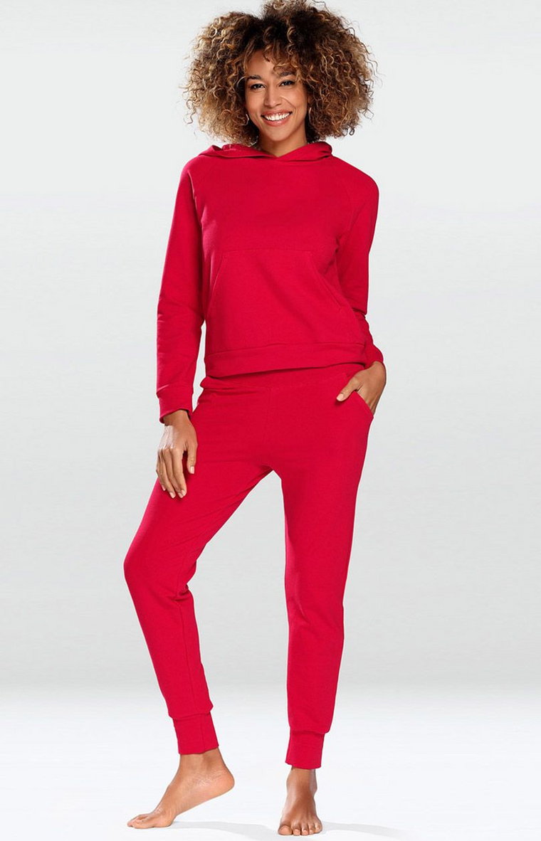 Seattle spodnie, Kolor czerwony, Rozmiar M, DKaren