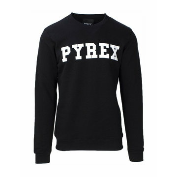 Pyrex, Sweatshirt Czarny, male,