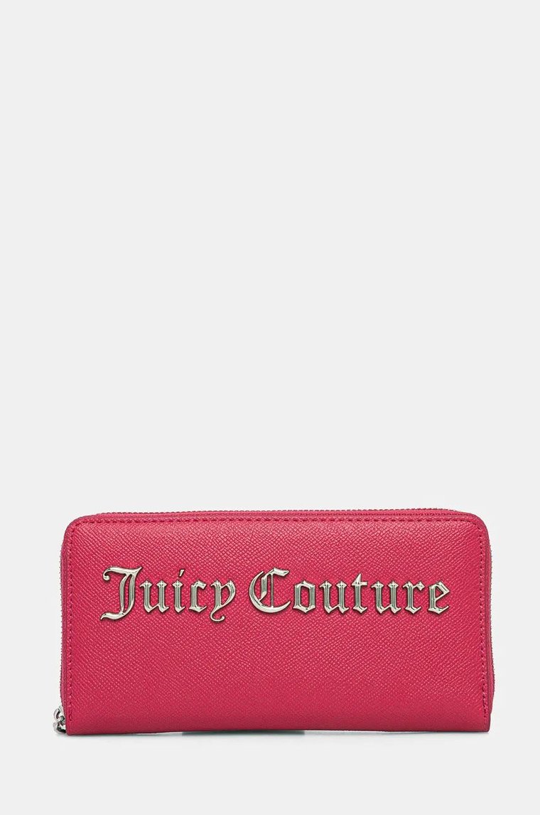 Juicy Couture portfel Jasmine damski kolor różowy WIJJM5341WVPS49