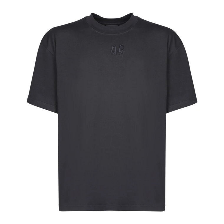 Czarne koszulki i pola dla mężczyzn 44 Label Group