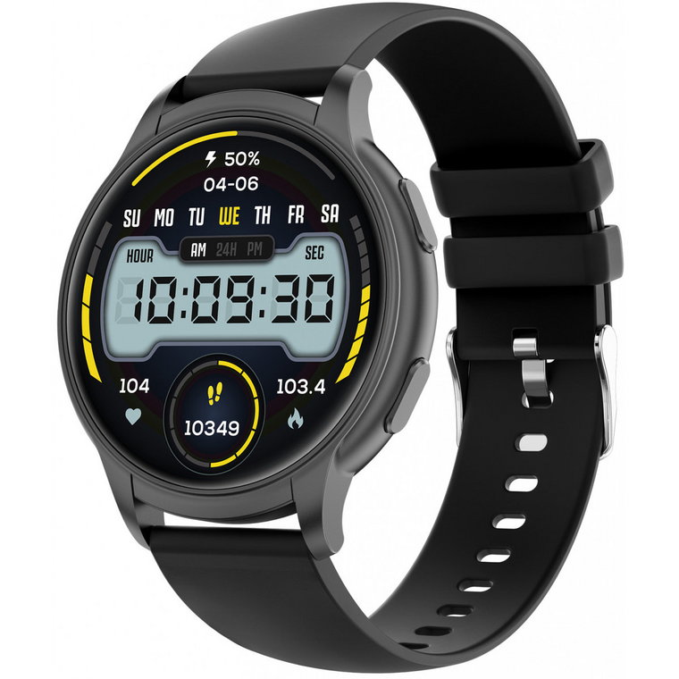 Zegarek Smartwatch Męski Hagen HC76.14.534 czarny