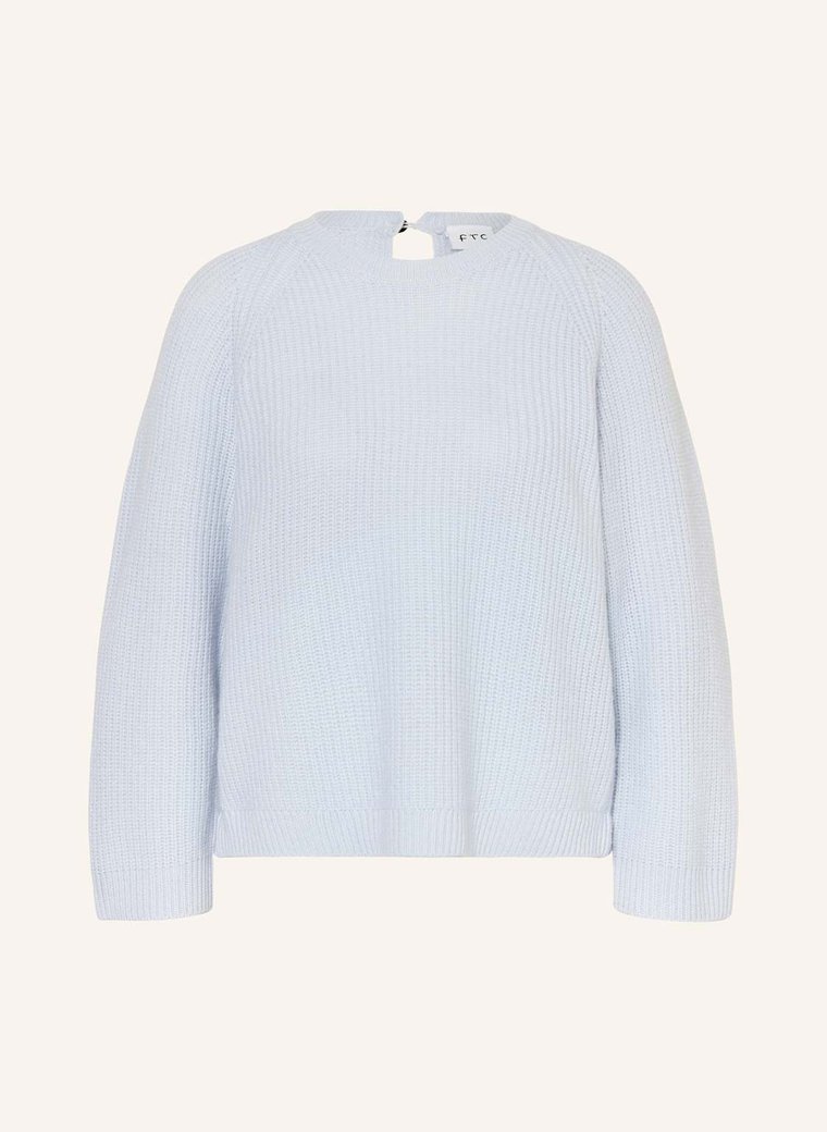 Ftc Cashmere Sweter Z Kaszmiru blau