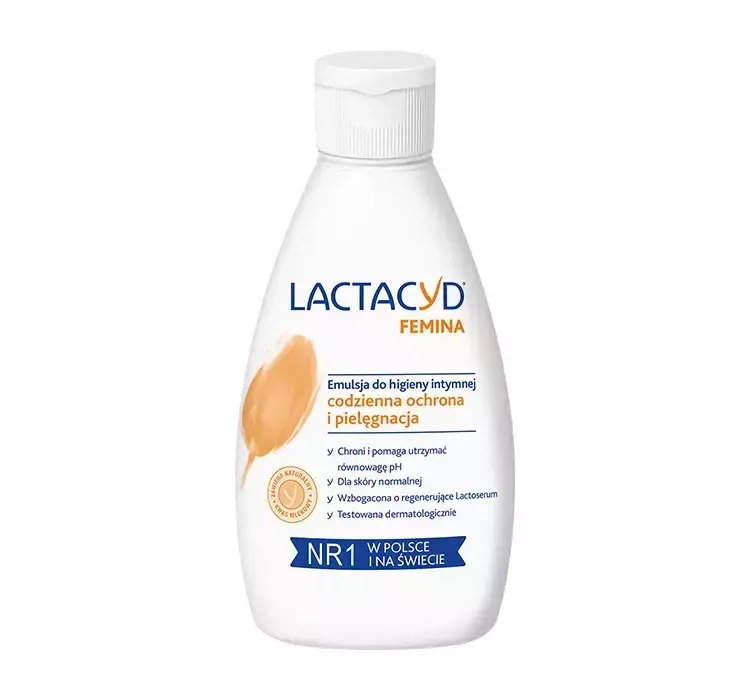 LACTACYD FEMINA EMULSJA DO CODZIENNEJ HIGIENY INTYMNEJ 200ML