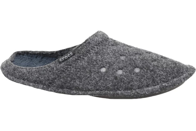 Crocs Classic Slipper 203600-060, Męskie, Szare, kapcie, filc, rozmiar: 36/37