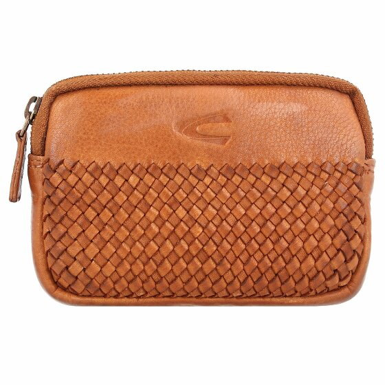 camel active Wave Portfel z kluczem Skórzany 12 cm cognac