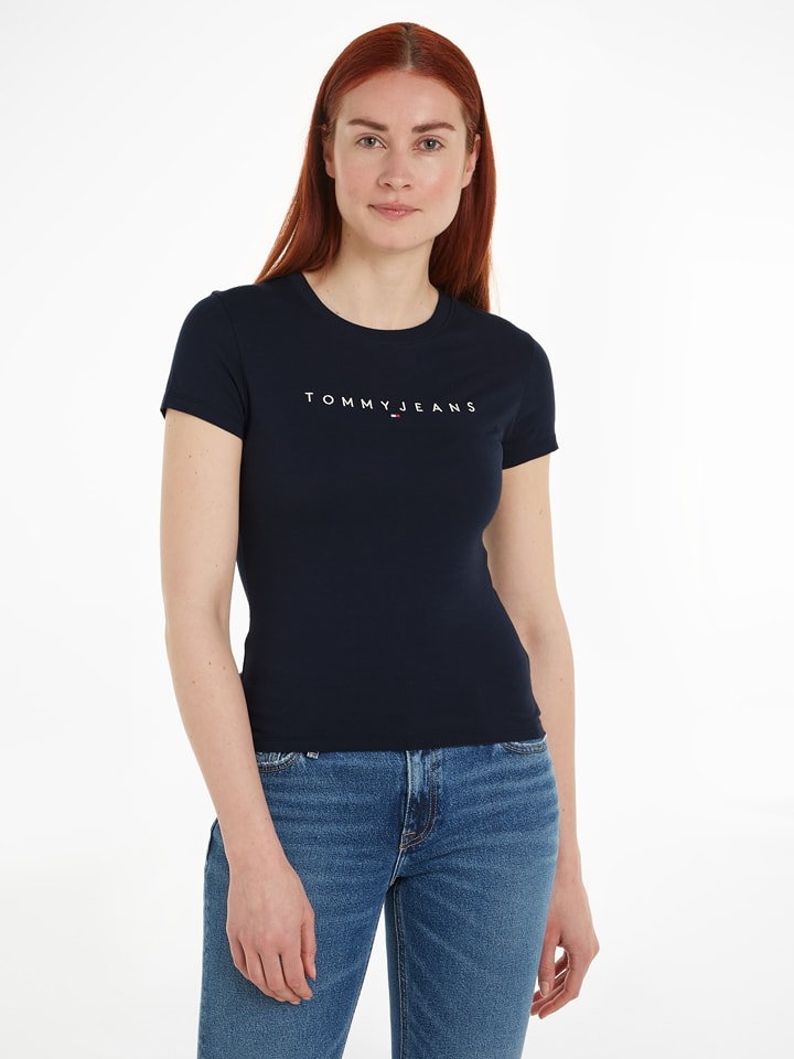 TOMMY JEANS Koszulka w kolorze granatowym