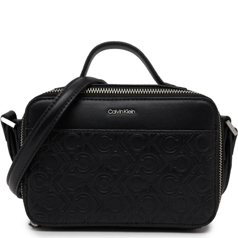 Calvin Klein Skórzana listonoszka CAMERA BAG