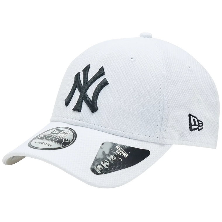 New Era 9TWENTY League Essentials New York Yankees Cap 60348840, Damskie, Białe, czapki z daszkiem, bawełna, rozmiar: OSFM