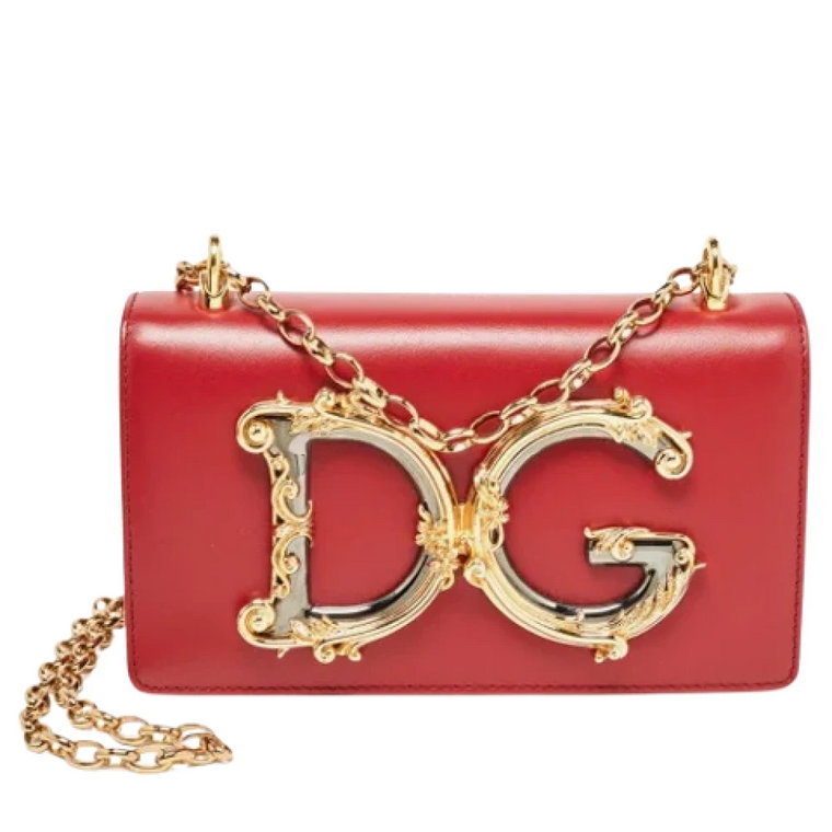Pre-owned Leather clutches Dolce & Gabbana Pre-owned