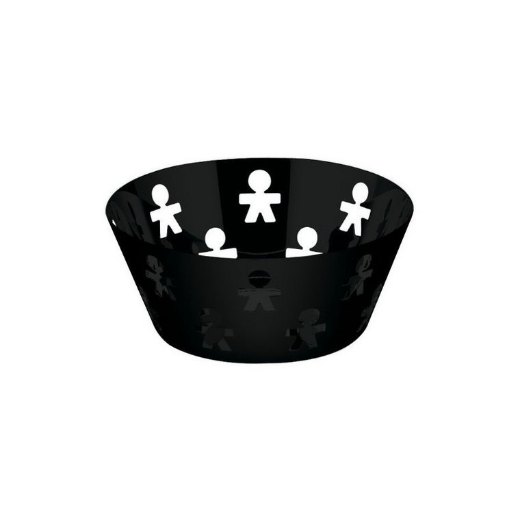 Koszyk na pieczywo czarny 20,5 cm Alessi kod: AKK04 B