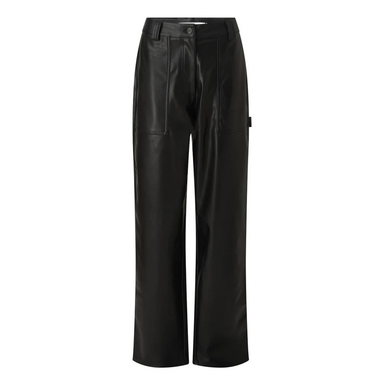 Leather Trousers Calvin Klein