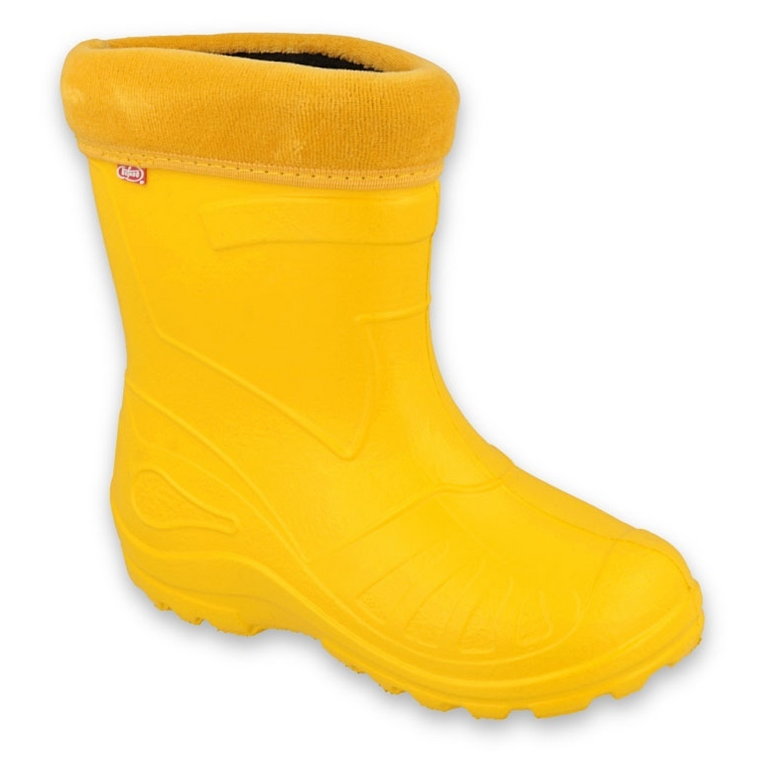Befado obuwie dziecięce kalosz- żółty 162X107 żółte
