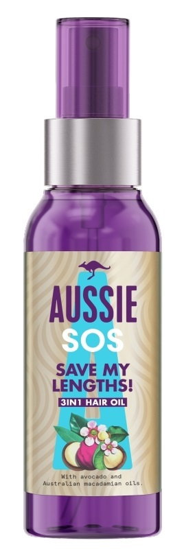 Aussie SOS - Olejek do włosów długich Save My Lenghts 100ml