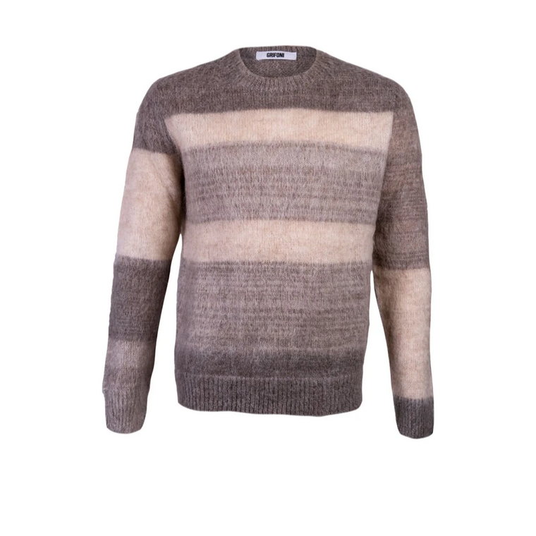 Sweter z okrągłym dekoltem Mauro Grifoni