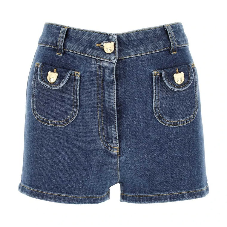 Denim Shorts Moschino