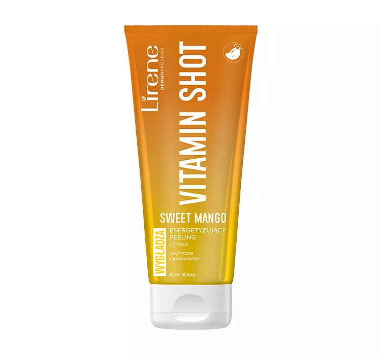 LIRENE VITAMIN SHOT ENERGETYZUJĄCY PEELING DO CIAŁA SWEET MANGO 175G