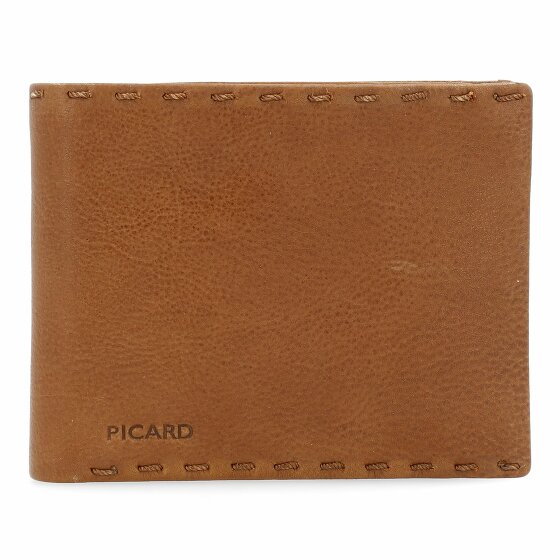 Picard Ranger 1 Portfel Ochrona RFID Skórzany 11.5 cm cognac