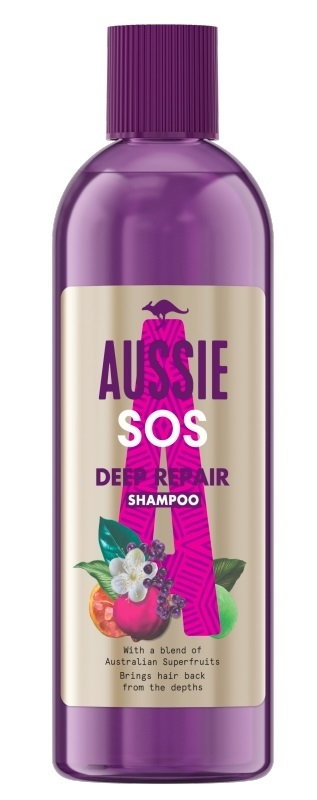 Aussie SOS - Szampon do włosów regenerujący Deep Repair 290ml