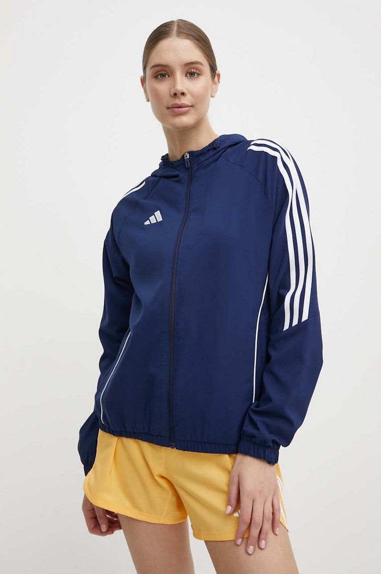 adidas Performance kurtka treningowa Tiro 24 kolor niebieski przejściowa IM8802