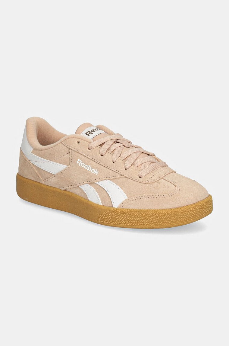 Reebok Classic sneakersy zamszowe Smash Edge kolor różowy 100208244