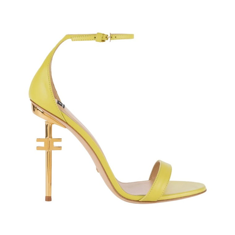 Żółte Sandały dla Kobiet Elisabetta Franchi