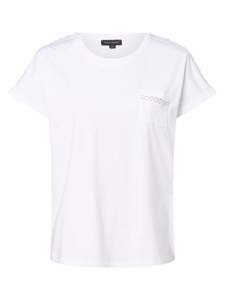 Franco Callegari - T-shirt damski, biały