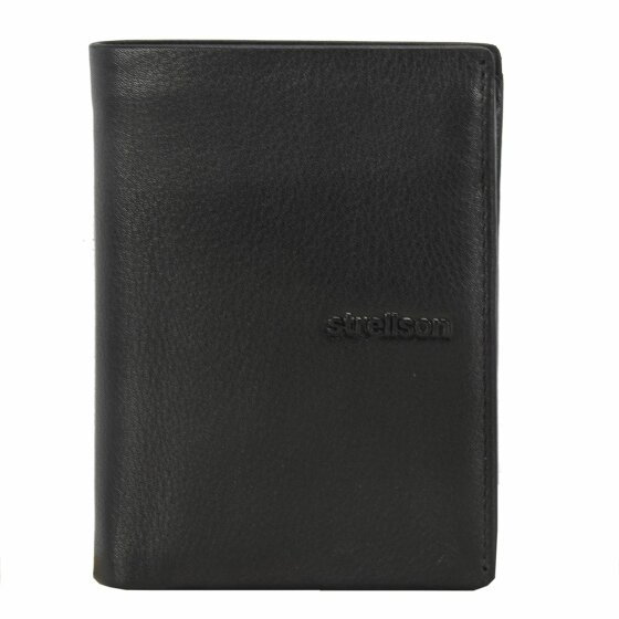 Strellson Neck Label Wallet Leather 9,5 cm black