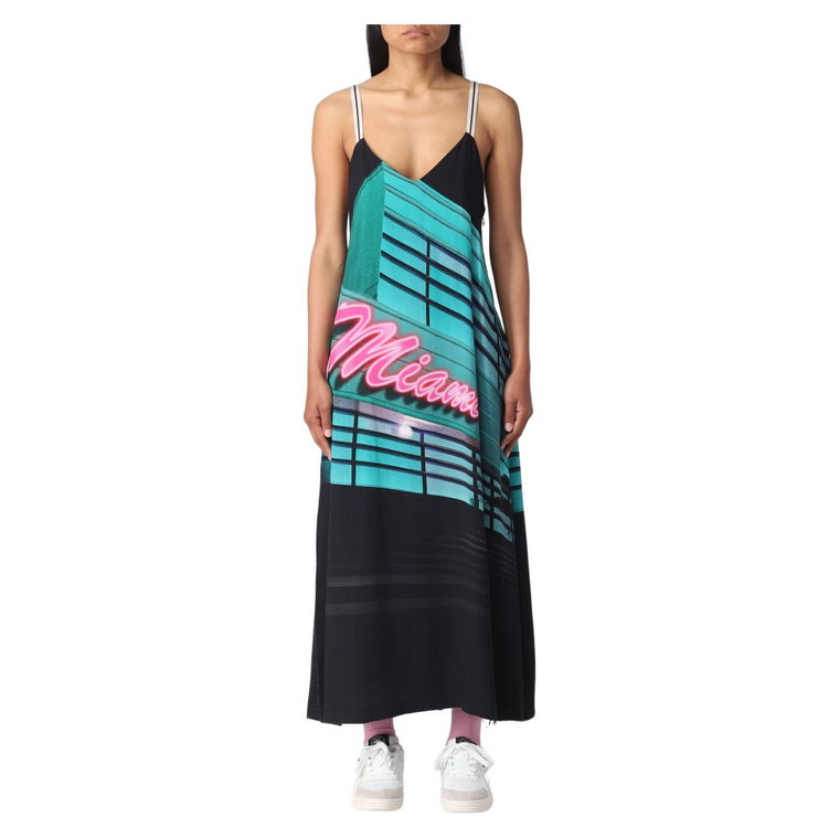 Sukienka z Ramiączkami - Kolekcja MiamiTrack Palm Angels