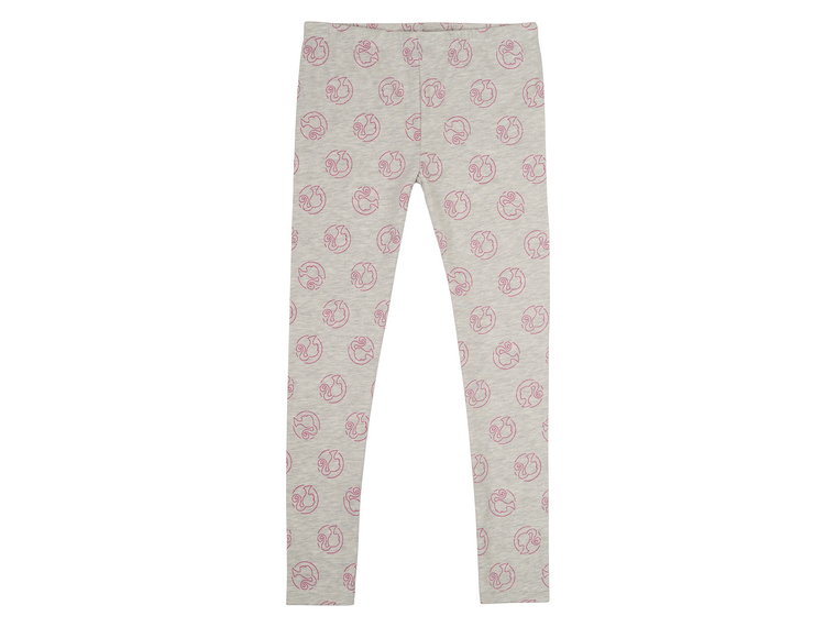 Barbie Legginsy dziewczęce z kolekcji Barbie (Szary, 98 - 104)